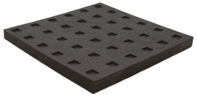 Mata antywibracyjna 150 x 150 x 8mm grubość 8mm 50psi Fabreeka