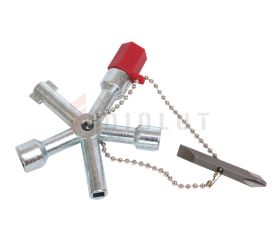 Kluczyk CS-5 OPT uniwersalny do szaf/rozdzielni