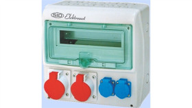 Rozdzielnica Rss-03 Okienko 12 Modułów Okablowana 2X16a 3P+N+Z 400V, 2X16a...