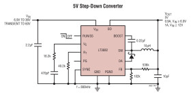 1A Micropower Step-Down Switching Regulator