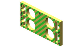 Arkusz do znakowania Siemens Etykiety kolorowe 4 zacisków AUX 6ES7193-6CP81-2AB0