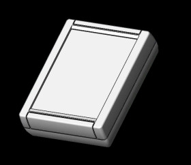 Teko - seria MINI TK (TK-F.7) - obudowa pulpitowa z ABS (130 x 100 x 34,2 mm)