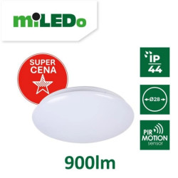 Plafon LED CORSO LED V2 12-NW-SE z czujnikiem ruchu mikrofalowym z regulacją 31223