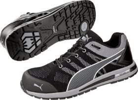 PUMA Elevate Knit Black Low 643160-40 ESD Obuwie ochronne S1P Rozmiar buta (EU): 40 czarny, szary 1 szt.