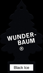 Car - air freshener, miracle tree, Black Ice