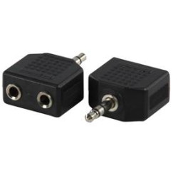 Adapter Jack3,5 wt/2gn Jack3,5 stereo