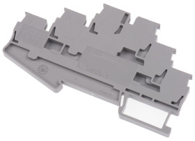 Blok zacisków przelotowych Phoenix Contact poziomy: Potrójny 28 → 14AWGZacisk sprężynowy Clipline raster: 2.5mm