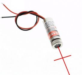 MODUL LASERA 5MW CZERW.WIAZKA KRZYZOWA