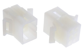 Obudowa złącza 6-pinowe 2-rzędowe raster: 5.03mm Molex Męski STANDARD .093"