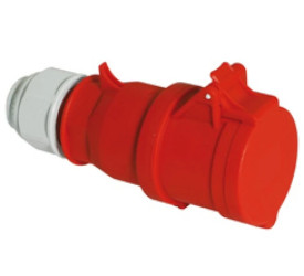 Gniazdo przenośne 16A 5P 400V 6h IP44 MULTI-GRIP Quick-Connect 3136