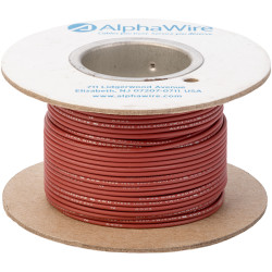 Alpha Wire 6715 BR005 Eco Wire 18AWG Brown (30.5m Reel)