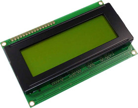 Wyświetlacz LCD Display Elektronik DEM20485SYH-LY-CYR22 żółto-zielony 20 x 4 Pixel (S x W x G) 98 x 60 x 11.6 mm