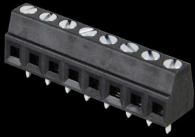 31086108 8-pin connection terminal, spacing 3.81, lift