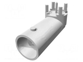 5413631-1 Gniazdo BNC żeńskie kątowe 90 THT polimetylopenten 50