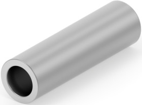 Butt connector, uninsulated, 1.25-2.0 mm², AWG 16 to 14, gray, 14.4 mm, 330368