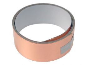 Taśma miedziana 25mm x 1000mm samoprzylepna z klejem