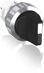 ABB 1SFA611201R2006 M2SS2-20B Przełącznik wyboru chrom, czarny 1 szt.