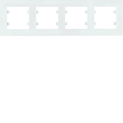Lumina intense Ramka 4-krotna pozioma biała WL5740