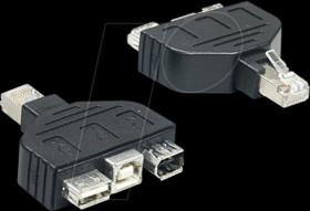 TC-NTUF Adapter for Cable tester, USB / FireWire