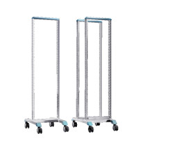 Szafa serwerowa, 45U, Stal, 2-słupowa, Szary, 2122mm