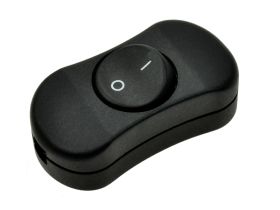 Przełącznik; klawiszowy (kołyskowy); R13-901-BB; ON-OFF; 1 tor; czarny; bez podświetlenia; bistabilny; śrubowe; 2 pozycje; 3A; 2