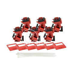 Blokada LOTO TagLock na wyłącznik zaciskowy, 480/600 V (6 szt.), 148687