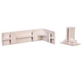 Pokrywa styku kanału do RAPID 45-2 100/165mm 168x55x15 GK-KS45-1RW biała 6113020 /6szt./