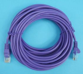 UTPL 5e 10,0mb FIOLETOWY PATCHCORD