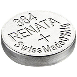 Renata X704459 Button Cell SR60 SR621 1.55V 19mAh Silver Oxide