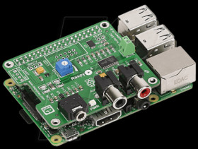 MIKROE-1767 Raspberry Pi Shield - RaspPlay4, PCM5122