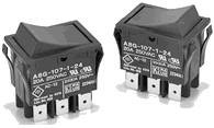 Omron A8G-107-1-24 Przełącznik kołyskowy 250 V/AC 20 A IP40 zatrzask 1 szt. torba