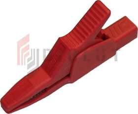 Krokodylek bezp. gn. 4mm AK-2B2540-R CAT III 1000V 34A