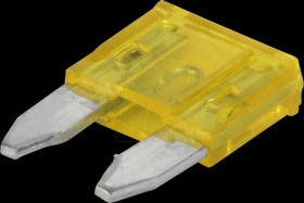 FKS flat fuse (mini), 20 A, yellow