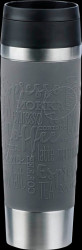 N2022300 EMSA Classic Grande insulated cup, grey, 0.5 l