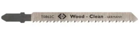 Jigsaw blades, precise cuts, 5 pieces, BL 75 mm, wood, T0865C
