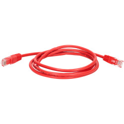 TruConnect TRUP5E1.5RD 1.5mtr CAT 5E UTP PVC Full Copper Patch Lead - Red