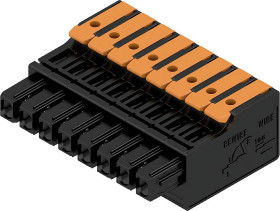 Weidmüller Obudowa złącza pin żeńskiego na kabel Ilość pinów 8 Wymiary siatki: 5 mm 2741620000 42 szt.