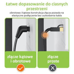 patchcord CAT6a UTP 100 miedź obrotowy kątowy slim /2 m/