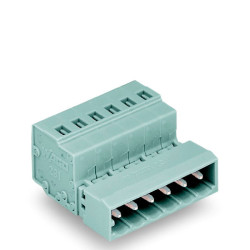 WAGO 231-605 MCIS MIDI 5 Pole 12A 5mm Screw Mount Header Grey