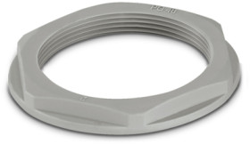 Counter nut, PG48, 70 mm, light gray, 1424557