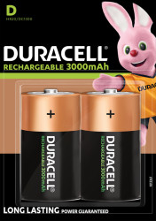 055995 NiMH battery, D (Mono), 3000 mAh, pack of 2