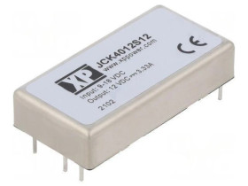 Przetwornica DC/DC 40W 9-18VDC / 12VDC 3,33A JCK4012S12