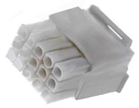 TEC3X5W Obudowa złącza, typ obudowy: wtyk (męska), 15pin, 3x5 (można użyć terminali męskich lub żeńskich) raster pinów: 6.35mm -