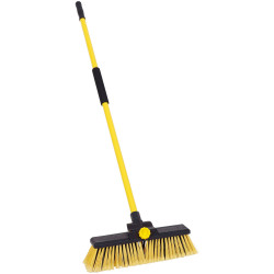 Bulldozer HQ.14/BY Heavy-duty Broom Clipped with Handle 355mm (14in)