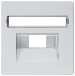 Nakładka, kolor Aluminium, 1-krotna, Termoplastyczny, Siemens