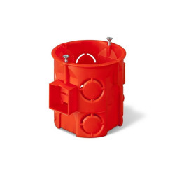 Puszka podtynkowa 60 łączona głęboka z wkrętami 0285-01 pomarańczowa PK-60 PRO Elektro-Plast