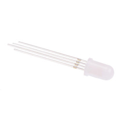 RGB 5mm White Diffused LED Common Anode 60°