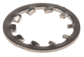 Podkładka wstrząsoodporna do śruby M12, zębata wew 13.0mm Stal nierdzewna zew 20.50mm A2 304