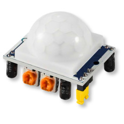 Detektor czujnik ruchu PIR HC-SR501 regulowany zasięg 7m 5-20V do Arduino