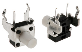 Klosz do przycisku dotykowego SPST 50 mA przy 24 V DC 7mm 4.24mm